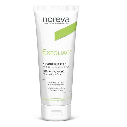 Маска для лица Noreva Exfoliac Deep Cleansing Mask 50 мл в МейТан