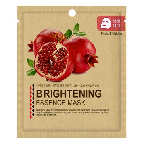 Маска для лица с гранатом MJ Pomegranate Essence Mask в МейТан