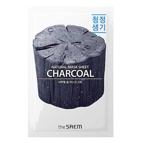 Маска тканевая THE SAEM с древесным углем Natural Charcoal Mask Sheet 21мл в МейТан