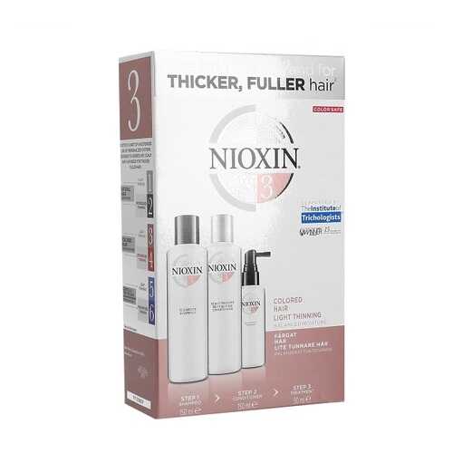 Набор для волос Nioxin 3-х ступенчатой системы Система 3 150 мл 150 мл 50 мл в МейТан