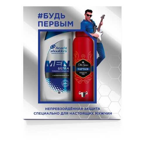 Подарочный набор Head&Shoulders Глубокое очищение с углем 180мл+Old Spice дезодорант 150мл в МейТан