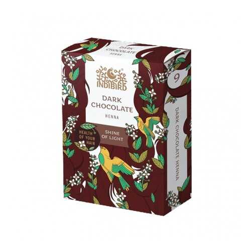 Хна тёмный шоколад Indibird (Dark Chocolate Henna) 100 г в МейТан