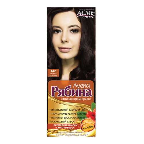 Краска для волос Acme Color Рябина Avena 142 Черный шоколад 135 мл в МейТан