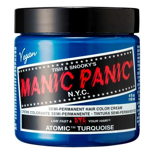 Краска для волос Manic Panic Classic Creme Atomic Turquoise 118 г в МейТан