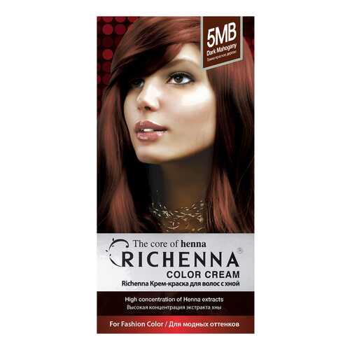 Краска для волос RICHENNA Color Cream 5MB Mahogany в МейТан