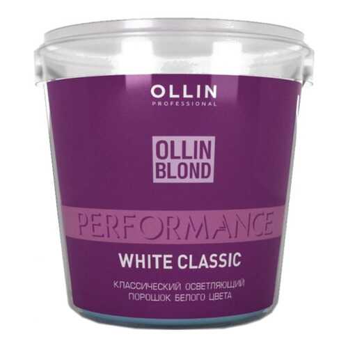 Осветлитель для волос Ollin Professional White Blond Powder 500 г в МейТан