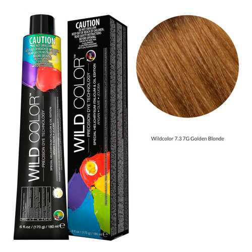 Wildcolor - Стойкая крем-краска Permanent Hair Color 7.3 7G Золотой блонд 180 мл в МейТан