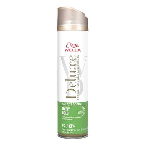 Лак для волос Wella Deluxe Lively Hold 250 мл в МейТан