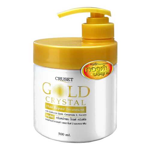 Маска Cruset Gold сrystal, восстанавливающая, 500 мл в МейТан
