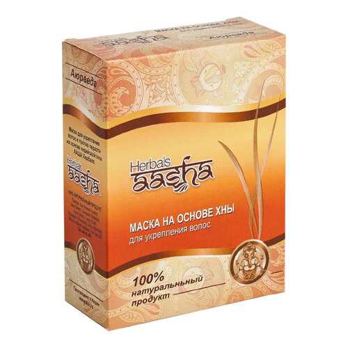 Маска для волос Aasha Herbals На основе хны 80 г в МейТан