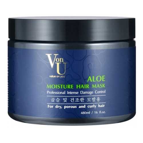 Маска для волос Richenna Von-U Aloe Moisture 480 мл в МейТан