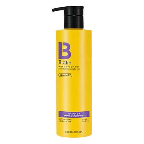 Шампунь Holika Holika Biotin Damage Care Shampoo 400 мл в МейТан