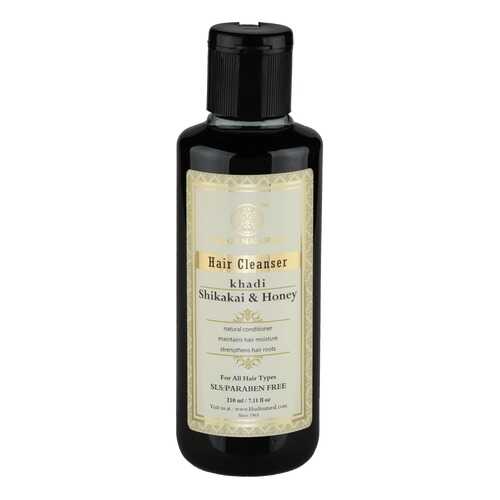 Шампунь Khadi Natural Шикакай и мед без SLS и парабенов в МейТан