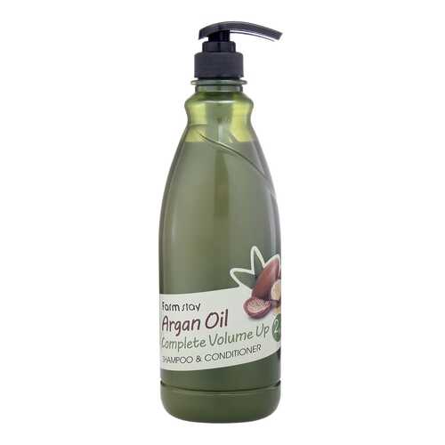 Шампунь-Кондиционер FarmStay Argan Oil Complete Volume Up Shampoo & Conditioner 530 мл в МейТан