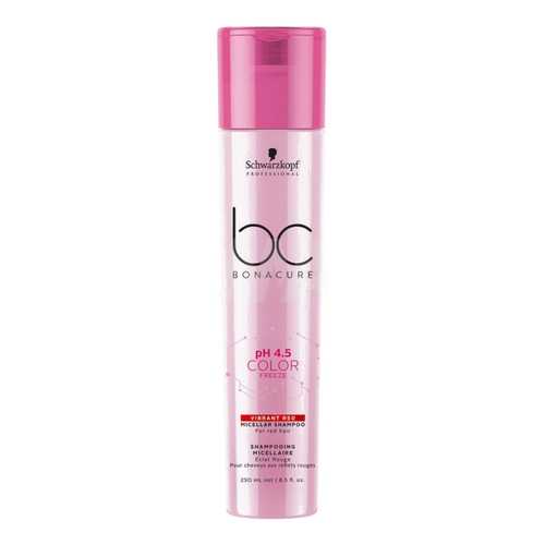 Шампунь Schwarzkopf BC Bonacure pH 4,5 Color Freeze с красным оттенком 250 мл в МейТан