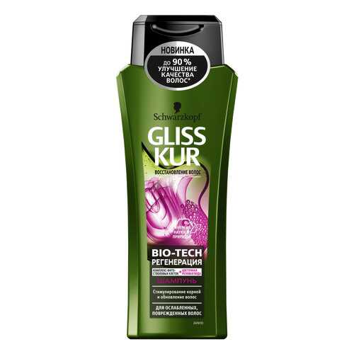 Шампунь Schwarzkopf Gliss Kur Bio-Tech в МейТан