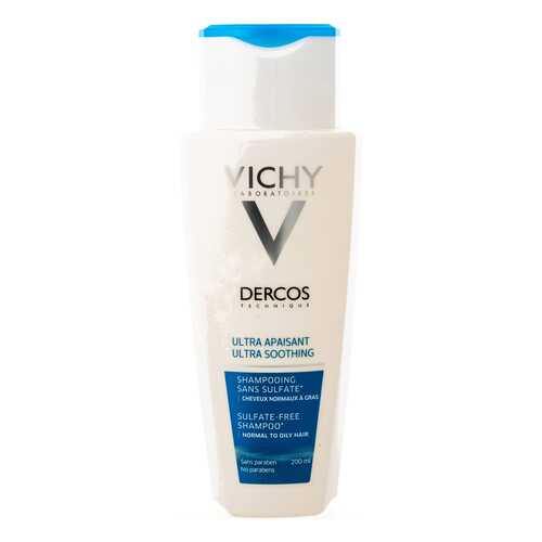 Шампунь Vichy Dercos Ultra Soothing Normal to Oil Hair 200 мл в МейТан