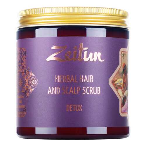 Скраб для кожи головы Zeitun Herbal Hair And Scalp Scrub 250 мл в МейТан