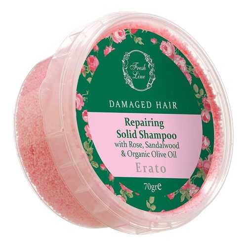 Твердый шампунь FRESH LINE Erato Repairing Solid Shampoo, розовый в МейТан